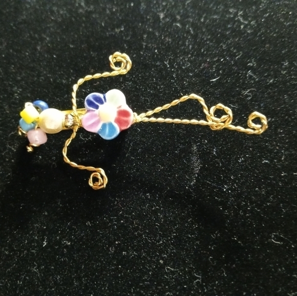 Unique little pin flower girl dress up that Jacket - Picture 5 of 5